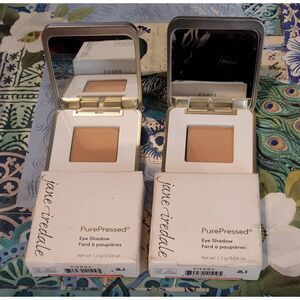 BNIB~JANE IREDALE Lot of (2) Pure Pressed Eyeshadow in Sienna